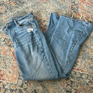 american eagle flare jeans